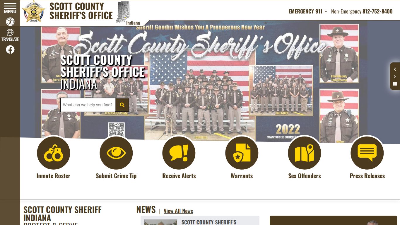 Scott County Sheriff - Scottsburg, IN